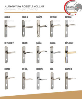 Turkish interior door handles