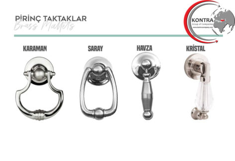 interior and exterior door knockers